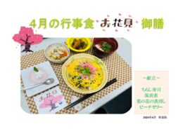４月行事食のサムネイル